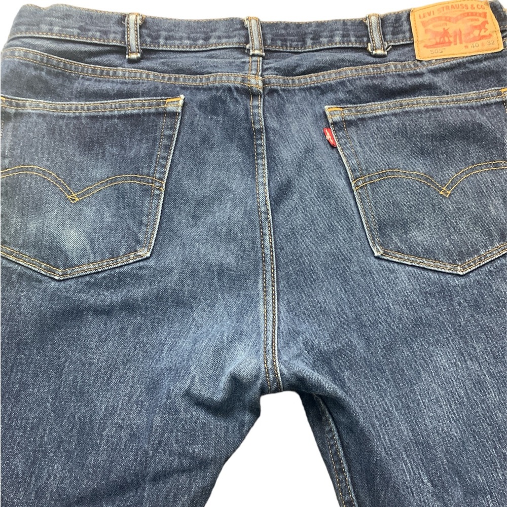 Levi’s 505 Men’s W40 Dadcore Straight Leg Regular Fit Casual Authentic Jeans